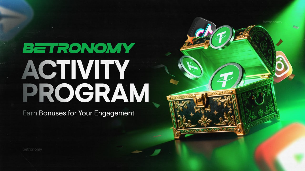 &nbsp;Betronomy Activity Program &mdash; Earn Bonuses for Your Engagement